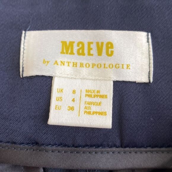 NWT Anthropologie Maeve Tuxedo Pants - Picture 8 of 14